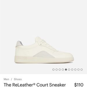 Everlane Men’s ReLeather Court Sneaker